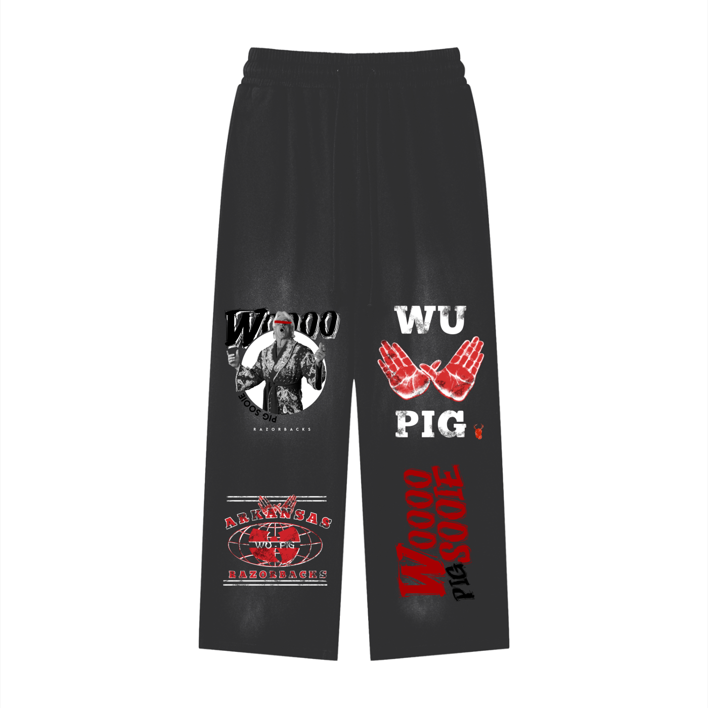 Tripp NYC Black Space Out Pants with Adjustable Features