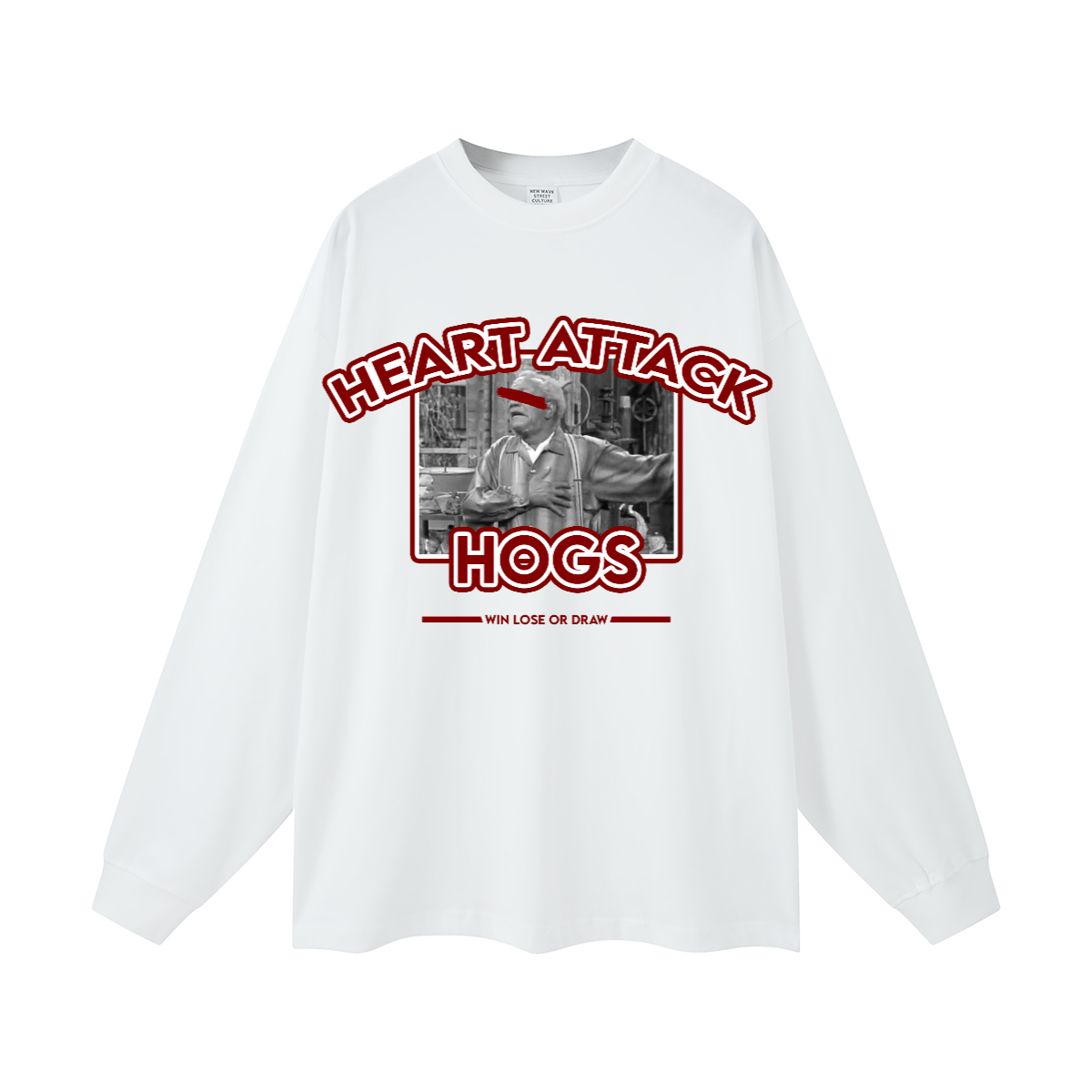 “HEART ATTACK HOGS” Longsleeve