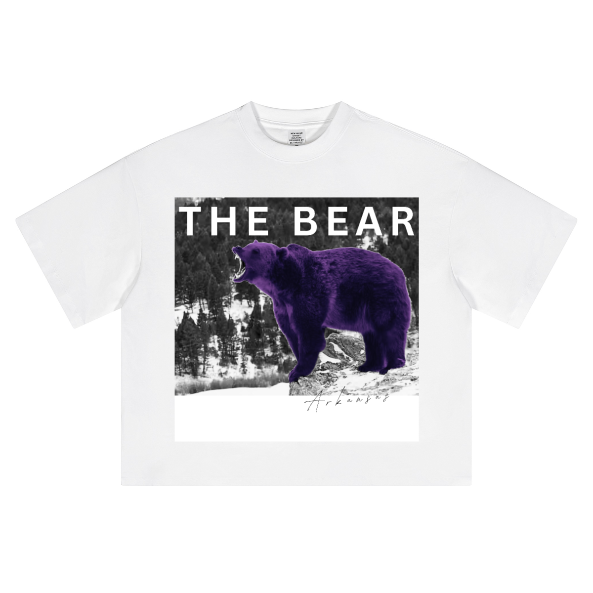 "THE BEAR" Boxy-T / Oversized Crop (Front Only)