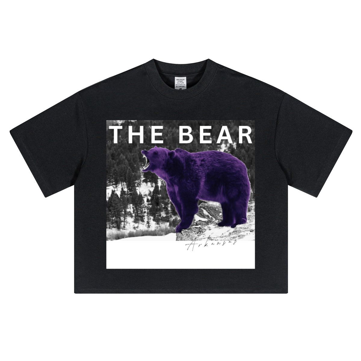 "THE BEAR" Boxy-T / Oversized Crop (Front Only)