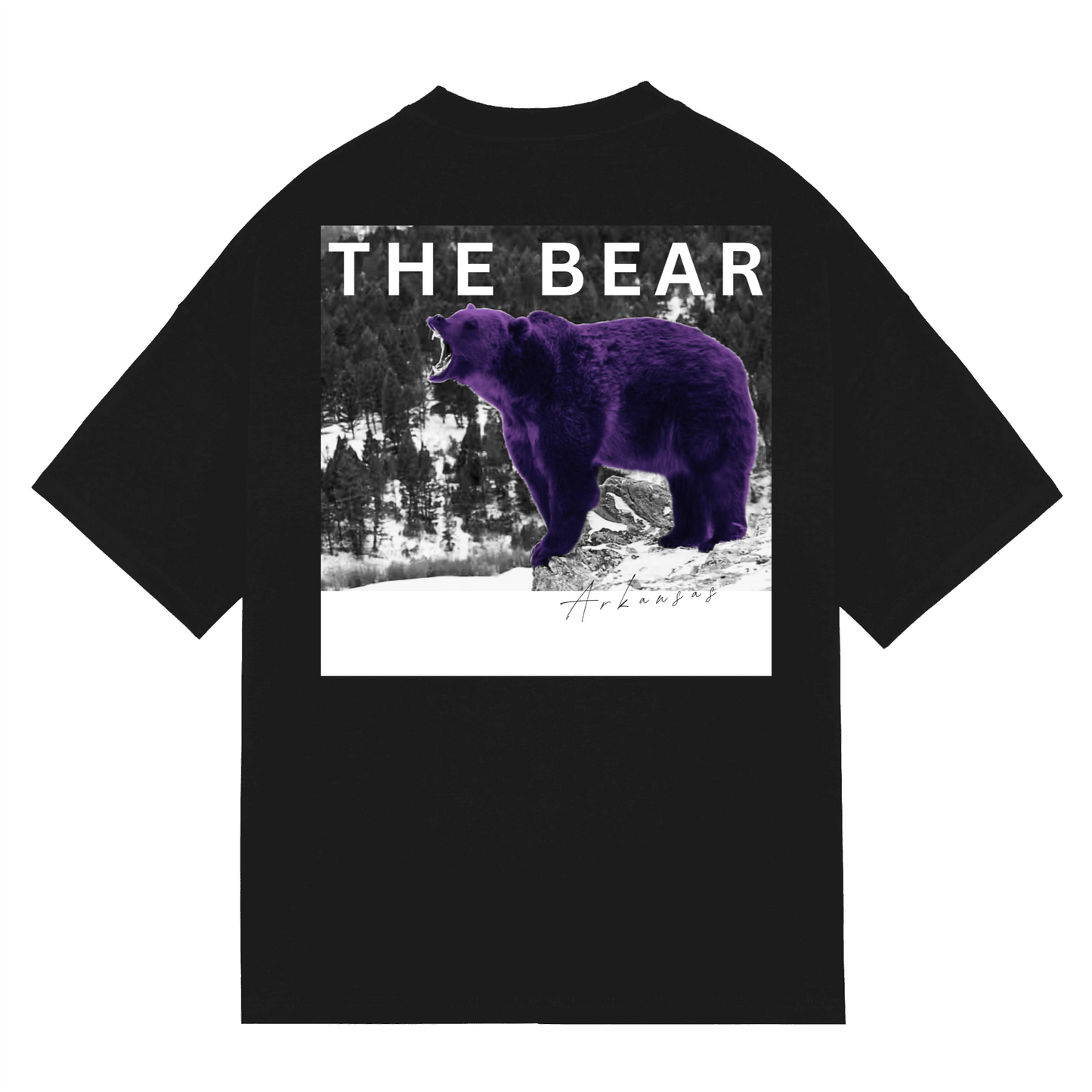 "THE BEAR" Oversized Boxy-T (front/back)