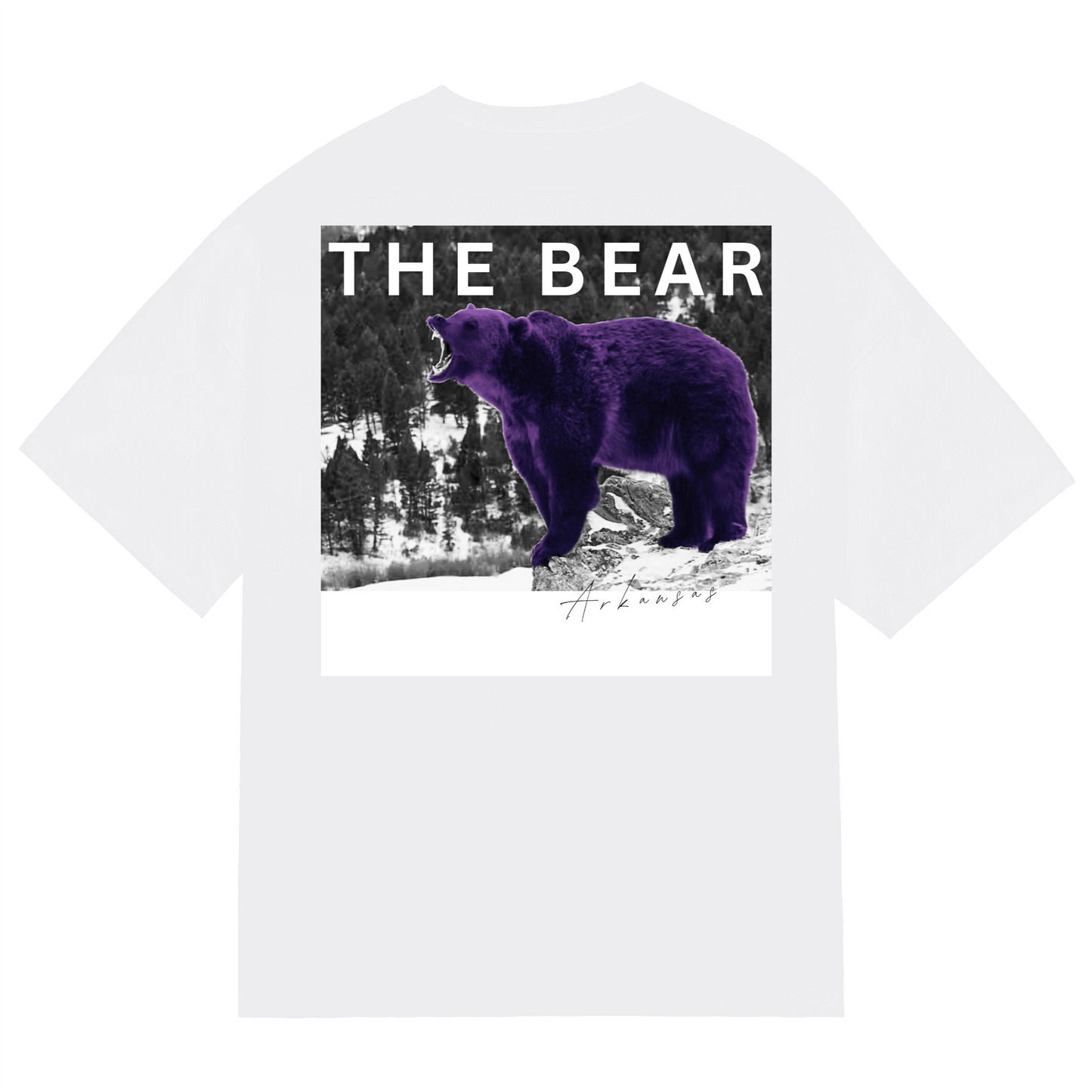 "THE BEAR" Oversized Boxy-T (front/back)