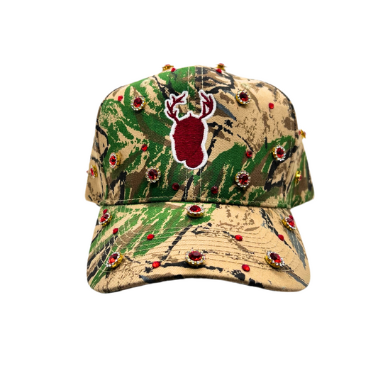 Custom/Bedazzled- Nature Boy Camo Hat (Pre-Order)