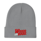 WOO! Embroidered Beanie