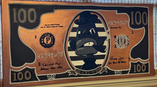 JayBo Dolla Bill Acrylic Canvas