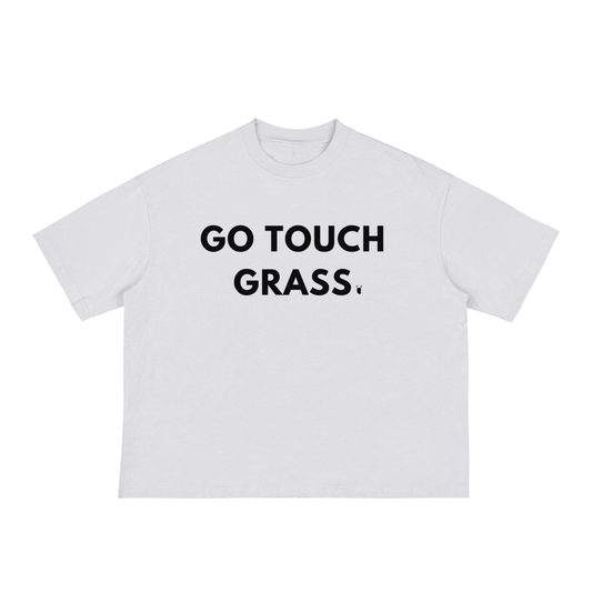 “GO TOUCH GRASS” Boxy Tee